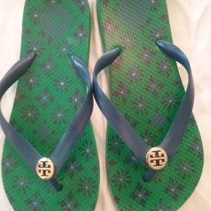 Tory Burch Flip Flops size 8